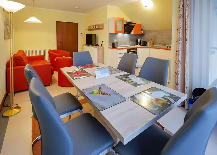 Duenenpark Binz - Komfortplus Ferienwohnung Mit 2 Schlafzimmern Und Balkon Im Dachgeschoss 048